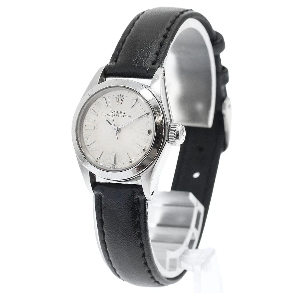 Rolex Oyster Perpetual 6618 Cal1161 Silver Dial Automatic Ladies Watch884229